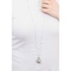 Collana Donna Mya Boccadamo Chiama Angeli In Bronzo Rodiato Con Ciondolo Sonoro Decorato In Acciaio 1 Verre Gioielli - l'istituzione del gioiello