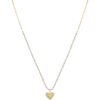 Collana Donna Liu Jo In Acciaio Dorato E Cristalli Con Cuore 2 - Verre Gioielli Collana Donna Liu Jo In Acciaio Dorato E Cristalli Con Cuore