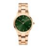 Orologio Daniel Wellington Donna Iconic Link Emerald In Acciaio Rosato