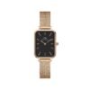 Orologio Daniel Wellington Donna Quadro Pressed Melrose In Acciaio Rosato 2 - Verre Gioielli Orologio Daniel Wellington Donna Quadro Pressed Melrose In Acciaio Rosato