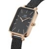 Orologio Daniel Wellington Donna Quadro Pressed Ashfield In Acciaio Rosato 5 - Verre Gioielli Orologio Daniel Wellington Donna Quadro Pressed Ashfield In Acciaio Rosato 1 Verre Gioielli - l'istituzione del gioiello