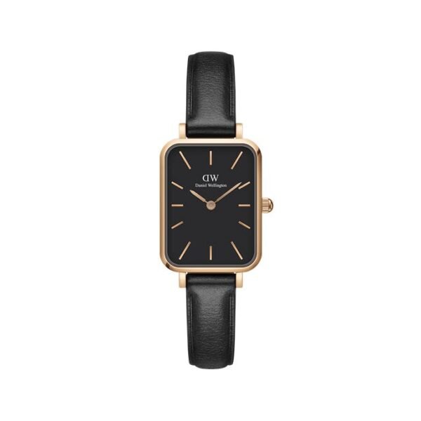 Orologio Daniel Wellington Donna Quadro Pressed Sheffield In Acciaio Rosato 3 - Verre Gioielli Orologio Daniel Wellington Donna Quadro Pressed Sheffield In Acciaio Rosato