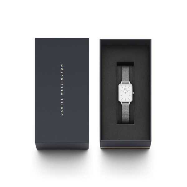 Orologio Daniel Wellington Donna Quadro Pressed Sheffield In Acciaio 2 Verre Gioielli - l'istituzione del gioiello