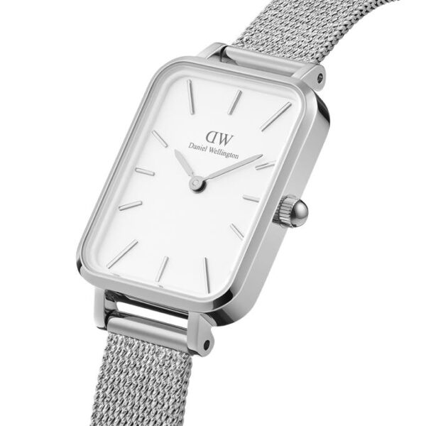 Orologio Daniel Wellington Donna Quadro Pressed Sheffield In Acciaio 1 Verre Gioielli - l'istituzione del gioiello