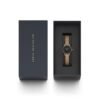 Orologio Daniel Wellington Donna Petite Pressed Melrose In Acciaio Rosato 7 - Verre Gioielli Orologio Daniel Wellington Donna Petite Pressed Melrose In Acciaio Rosato 3 Verre Gioielli - l'istituzione del gioiello