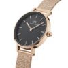 Orologio Daniel Wellington Donna Petite Pressed Melrose In Acciaio Rosato 6 - Verre Gioielli Orologio Daniel Wellington Donna Petite Pressed Melrose In Acciaio Rosato 2 Verre Gioielli - l'istituzione del gioiello