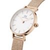 Orologio Daniel Wellington Donna Petite Melrose Sterling In Acciaio Rosato 6 - Verre Gioielli Orologio Daniel Wellington Donna Petite Melrose Sterling In Acciaio Rosato 2 Verre Gioielli - l'istituzione del gioiello