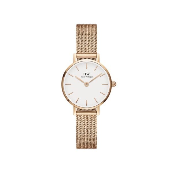Orologio Daniel Wellington Donna Petite Melrose Sterling In Acciaio Rosato 3 - Verre Gioielli Orologio Daniel Wellington Donna Petite Melrose Sterling In Acciaio Rosato