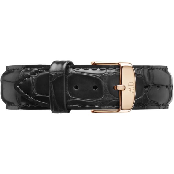Cinturino Uomo Daniel Wellington Petite Reading In Pelle Nera 3 - Verre Gioielli Cinturino Uomo Daniel Wellington Petite Reading In Pelle Nera