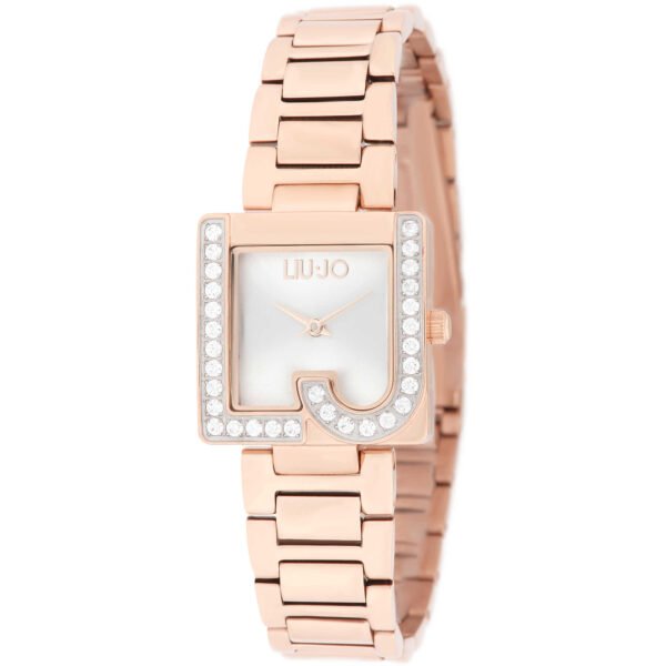 Orologio Donna Liu Jo Solo Tempo Al Quarzo In Acciaio E Cristalli 3 - Verre Gioielli Orologio Donna Liu Jo Solo Tempo Al Quarzo In Acciaio E Cristalli
