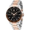 Orologio Uomo Maserati In Acciaio Cronografo Al Quarzo 2 - Verre Gioielli Orologio Uomo Maserati In Acciaio Cronografo Al Quarzo
