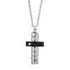 Collana Uomo Bliss Con Pendente A Croce E Diamante 0.05 Ct 2 - Verre Gioielli Collana Uomo Bliss Con Pendente A Croce E Diamante 0.05 Ct 1 Verre Gioielli - l'istituzione del gioiello