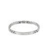 Bracciale Uomo Bliss In Acciaio Con Pvd Silver E Diamanti 0.01 Ct