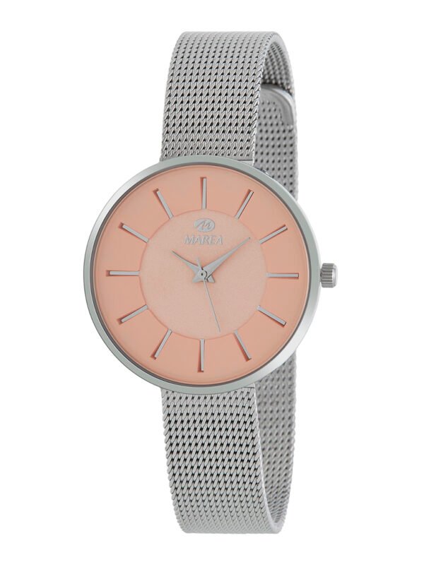 Orologio Donna Marea In Acciaio Solo Tempo Al Quarzo 3 - Verre Gioielli Orologio Donna Marea In Acciaio Solo Tempo Al Quarzo