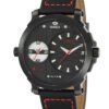 Orologio Uomo Marea In Acciaio E Pelle Solo Tempo Al Quarzo