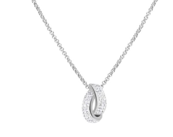 Collana Donna Stroili In Acciaio Rodiato E Cristalli 3 - Verre Gioielli Collana Donna Stroili In Acciaio Rodiato E Cristalli