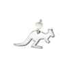 Charm Dodo Mariani Canguro In Argento 925 2 - Verre Gioielli Charm Dodo Mariani Canguro In Argento 925