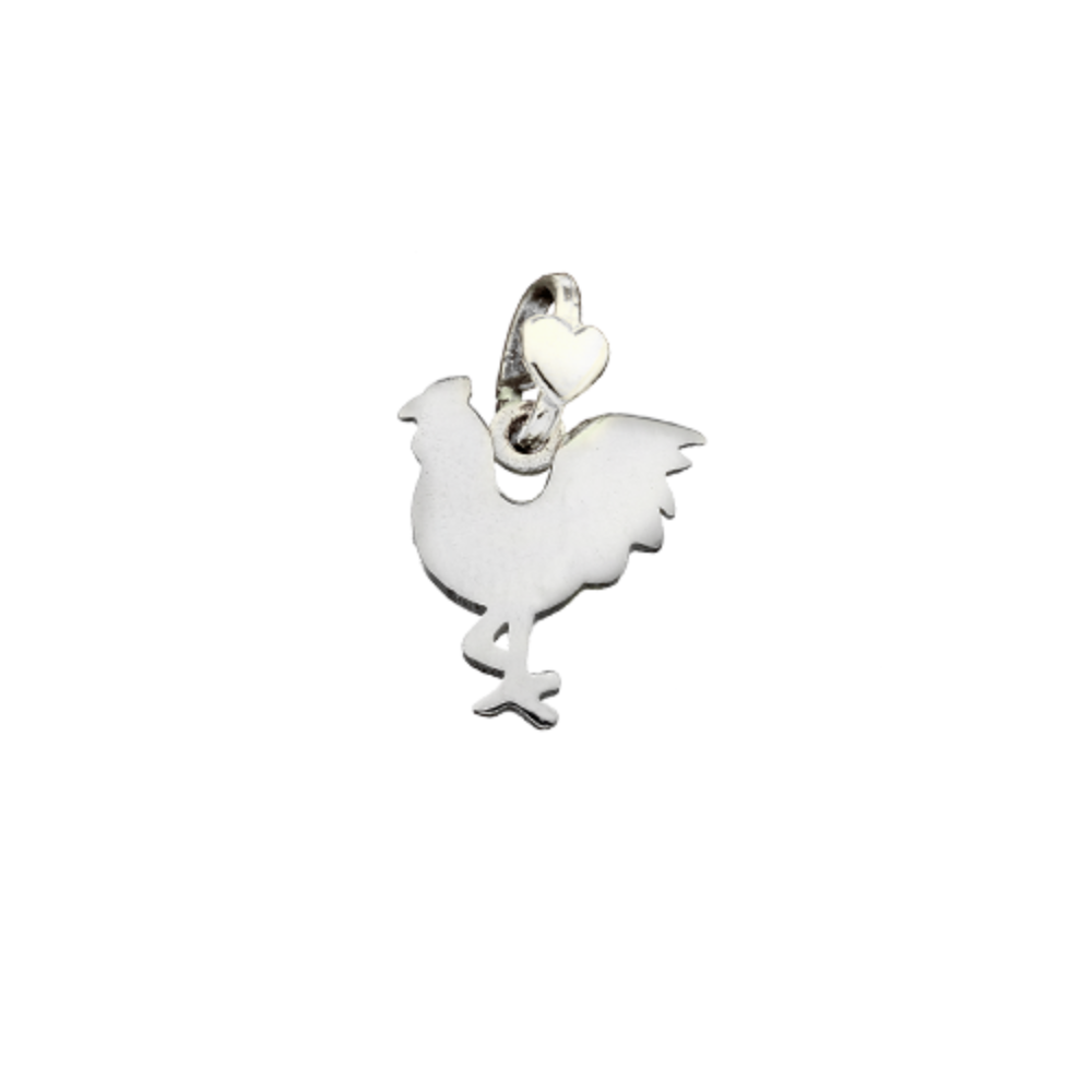 Charm Dodo Mariani Gallo In Argento 925