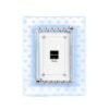 Cornice Portafoto Bambino Argenesi In Vetro E Argento 999 1 - Verre Gioielli Cornice Portafoto Bambino Argenesi In Vetro E Argento 999