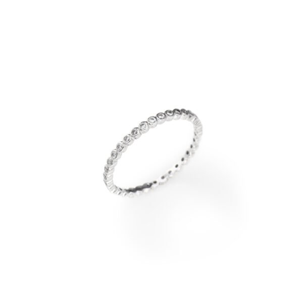 Anello Donna Amen In Argento 925 E Zirconi Bianchi