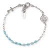 Bracciale Unisex Amen In Argento 925 Con Cristalli E Croce
