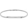 Bracciale Uomo Bliss In Argento 925 Con Zircone Nero