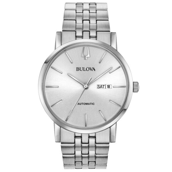 Orologio Uomo Bulova In Acciaio Solo Tempo Automatico