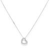 Collana Donna Amen In Argento 925 E Cuore Con Zirconi Bianchi 2 - Verre Gioielli Collana Donna Amen In Argento 925 E Cuore Con Zirconi Bianchi