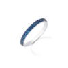 Anello Donna Amen In Argento 925 E Zirconi Blu