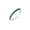 Anello Donna Amen In Argento 925 E Zirconi Verdi 1 - Verre Gioielli Anello Donna Amen In Argento 925 E Zirconi Verdi