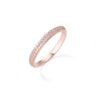 Anello Donna Amen In Argento 925 Rosè E Zirconi Bianchi 1 - Verre Gioielli Anello Donna Amen In Argento 925 Rosè E Zirconi Bianchi