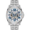 Orologio Uomo Bulova In Acciaio Solo Tempo Automatico 2 - Verre Gioielli Orologio Uomo Bulova In Acciaio Solo Tempo Automatico