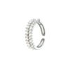 Anello Donna Stroili In Metallo Rodiato E Cristalli 2 - Verre Gioielli Anello Donna Stroili In Metallo Rodiato E Cristalli