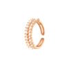 Anello Donna Stroili In Metallo Rosato E Cristalli
