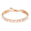 Bracciale Donna Stroili In Metallo Rosato E Cristalli