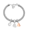Bracciale Donna Semirigido Stroili In Acciaio Bicolore E Cristalli