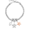 Bracciale Donna Stroili Semirigido In Acciaio Bicolore E Cristalli 2 - Verre Gioielli Bracciale Donna Stroili Semirigido In Acciaio Bicolore E Cristalli
