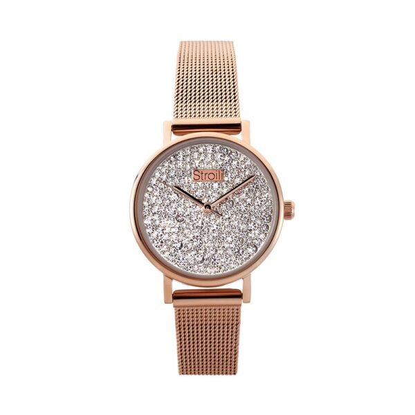 Orologio Donna Stroili In Acciaio Rosato Solo Tempo Al Quarzo 3 - Verre Gioielli Orologio Donna Stroili In Acciaio Rosato Solo Tempo Al Quarzo