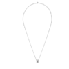 Collana Donna Daniel Wellington Elevation In Acciaio Argentato 2 Verre Gioielli - l'istituzione del gioiello