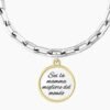 Bracciale Donna Kidult In Acciaio E Pvd E Ciondolo Satinato Con Cristalli 7 - Verre Gioielli Bracciale Donna Kidult In Acciaio E Pvd E Ciondolo Satinato Con Cristalli 3 Verre Gioielli - l'istituzione del gioiello