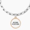 Bracciale Unisex Kidult In Acciaio E Pvd E Ciondolo Satinato Con Cristalli 5 - Verre Gioielli Bracciale Unisex Kidult In Acciaio E Pvd E Ciondolo Satinato Con Cristalli 1 Verre Gioielli - l'istituzione del gioiello