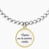 Bracciale Elastico Donna Kidult Con Sfere In Accaio E Ciondolo Satinato 7 - Verre Gioielli Bracciale Elastico Donna Kidult Con Sfere In Accaio E Ciondolo Satinato 3 Verre Gioielli - l'istituzione del gioiello