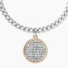 Bracciale Donna Kidult In Acciaio E Pvd Con Catena Groumette E Ciondolo Con Cristallo 7 - Verre Gioielli Bracciale Donna Kidult In Acciaio E Pvd Con Catena Groumette E Ciondolo Con Cristallo 3 Verre Gioielli - l'istituzione del gioiello