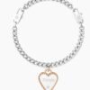 Bracciale Donna Kidult In Acciaio E Ciondolo A Cuore Satinato Con Cristallo 6 - Verre Gioielli Bracciale Donna Kidult In Acciaio E Ciondolo A Cuore Satinato Con Cristallo 2 Verre Gioielli - l'istituzione del gioiello