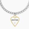 Bracciale Donna Kidult In Acciaio E Ciondolo A Cuore Satinato Con Cristallo 5 - Verre Gioielli Bracciale Donna Kidult In Acciaio E Ciondolo A Cuore Satinato Con Cristallo 1 Verre Gioielli - l'istituzione del gioiello
