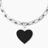 Bracciale Donna Kidult In Accaio E Ciondolo Satinato A Cuore 7 - Verre Gioielli Bracciale Donna Kidult In Accaio E Ciondolo Satinato A Cuore 3 Verre Gioielli - l'istituzione del gioiello