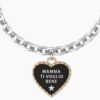 Bracciale Donna Kidult In Acciaio E Ciondolo Satinato Con Cristallo 7 - Verre Gioielli Bracciale Donna Kidult In Acciaio E Ciondolo Satinato Con Cristallo 3 Verre Gioielli - l'istituzione del gioiello