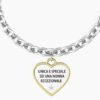 Bracciale Donna Kidult In Accaio E Ciondolo Satinato 6 - Verre Gioielli Bracciale Donna Kidult In Accaio E Ciondolo Satinato 2 Verre Gioielli - l'istituzione del gioiello