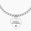 Bracciale Elastico Donna Kidult Con Sfere In Accaio E Ciondolo Satinato 6 - Verre Gioielli Bracciale Elastico Donna Kidult Con Sfere In Accaio E Ciondolo Satinato 2 Verre Gioielli - l'istituzione del gioiello