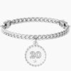 Bracciale Unsiex Donna Kidult In Accaio E Ciondolo Satinato 4 - Verre Gioielli Bracciale Unsiex Donna Kidult In Accaio E Ciondolo Satinato